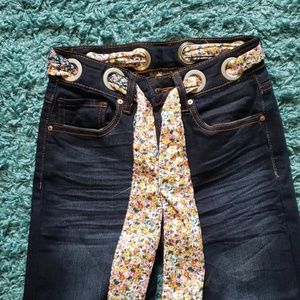 NWOT Indigo Rein Jeans Juniors Size 0 Dark Wash